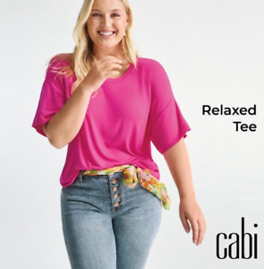 Cabi New NWT Relaxed Tee #6336 Pink XS - XL Was  $79