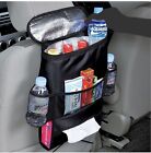 Car Seat Back Organizer Multi-Pocket Travel Storage Bag Mesh Pockets & Bottle
