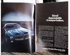 New ListingPontiac Firebird Formula 455 car 1972 Original Magazine Ad