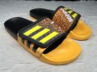 Adidas Adilette Slides TND Messi Sandals Yellow Black Men sz 12