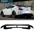 Fits 09-21 Nissan 370Z Z34 Fairlady Z Nismo Trunk Spoiler Wing - Unpainted ABS (For: Nismo)