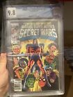 Marvel Super Heroes Secret Wars #2 CGC 9.8 White Pages 1984
