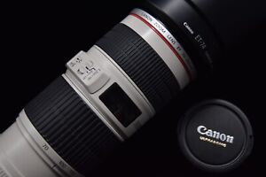 Canon EF 70-200mm F/4 L IS USM Telephoto Lens From JAPAN 【MINT】 1732
