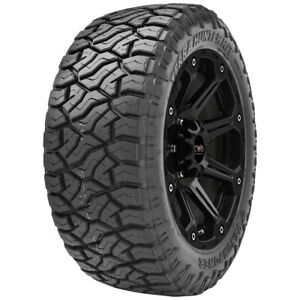 35x14.50R22LT Venom Power Terra Hunter R/T+ 123Q Load Range F Black Wall Tire