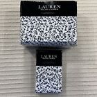 Ralph Lauren Queen Sheet Set Blue Spencer Navy Floral Extra Pillowcases 6 Pc New