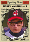 CHARLIE SHEEN AKA RICKY VAUGHN MAJOR LEAGUE ACEO ART CARD ## 30% OFF 12 OR MORE