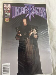 Undertaker #1 Photo Variant Cover CHAOS COMICS 1999 WWF WWE Wrestling  NM