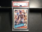 1985 Topps #493 Orel Hershiser Rookie Baseball Card PSA 9 Mint