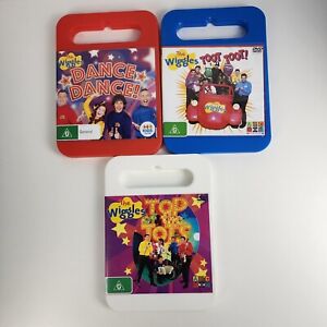 The Wiggles Top of the Tots Toot Toot Dance Dance Childrens DVD Region 4
