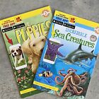 New ListingLot of 2 Video Fact Books RL2 Level 2 Bendon Reading Puppies & Incredible Sea Cr