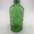 1976 Anchor Hocking Bicentennial Soda Bottle Green Fairfield Thomas Jefferson