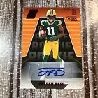 2023 Panini Zenith Red Zone #153 Jayden Reed Rookie Auto Green Bay Packers
