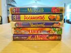Walt Disney VHS Tapes  Lot Of 5 New Sealed masterpiece Collectors