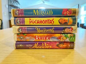 New ListingWalt Disney VHS Tapes  Lot Of 5 New Sealed masterpiece Collectors