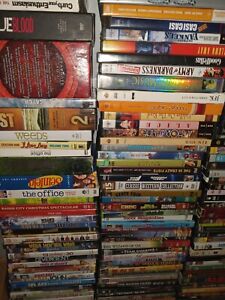 100s of DVDS to choose from, harder to find titles! build, buy more & save!