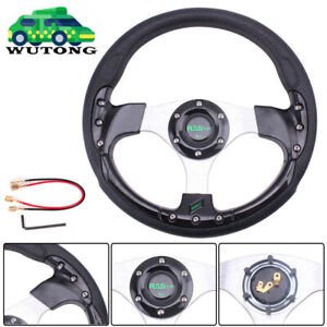 Black Golf Cart Steering Wheel For EZGO Club Car Yamaha Cart Parts Accessories