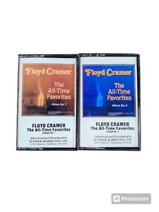 FLOYD CRAMER ALL TIME FAVORITES Set Of 2 Cassette Tapes 1 & 2
