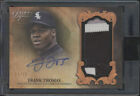 2021 Topps Dynasty Frank Thomas 9/10 Auto Autograph Game Used Patch