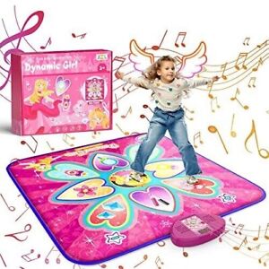 Music Toy Play Mat Dance Mat Toys Dance Pad Pink Musical Kids Dancing Blanket