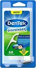 DenTek Floss Pick Dispenser w/Dentek Triple Clean Floss Picks, 60 Ct (Pack of 6)