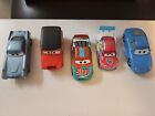 Disney Pixar Cars Metal Diecast Cars Lightning McQueen Mater World Tour Lot Doc