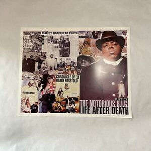 Extremely Rare vtg 1999 The Notorious B.I.G. Poster Print Life After Death 90s