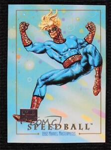 2016 Marvel Masterpieces 1992 Joe Jusko Commemorative Buybacks Speedball #88