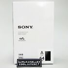 Sony WALKMAN 64GB Hi-Res A300 Series NW-A307 Audio Player Blue English Language