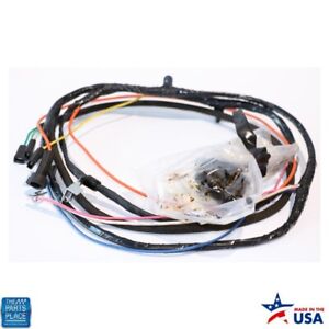 65-66 Impala Caprice Starter Engine Wiring Harness V8 283 327 W/ Warning Lights (For: More than one vehicle)