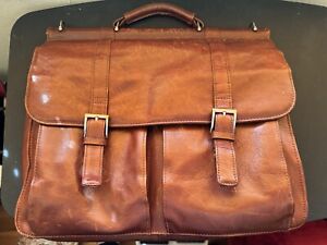 Wilson Genuine leather satchel Men’s Messenger Bag Brief Case Computer Tote