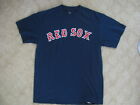 Boston Red Sox Navy Blue T-Shirt Size YOUTH XL by Majestic MLB