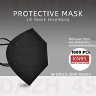 [1000 Pcs] Black KN95 Protective 5 Layer Face Mask Disposable Respirator