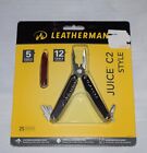 Leatherman Juice C2 MultiTool & Red Mini Style MultiTool Knife Gift Set RARE NEW