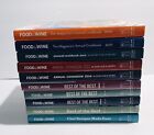 Lot Of 10 Food & Wine Annual Cookbooks 2010-2014 & Best Of The Beat Vol 13-16