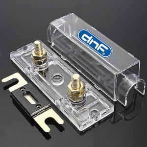 DNF 300 AMP ANL FUSE + GOLD ANL FUSE HOLDER 0/2/4/8 AWG - NO TERMINALS NEEDED!