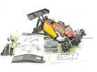 Losi 8ight 1/8 Nitro Buggy Roller Slider Chassis w/ Body & Extras (Needs Repair)