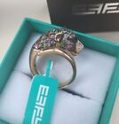 EFFY 14K Gold 2.65ctw Multi Gemstone & Diamond Wrap Panther Ring, No Reserve :)