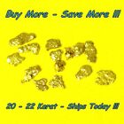 New Listing.100 Gram Natural Alaskan Placer Gold Nugget Flake Fines Paydirt Raw From Alaska