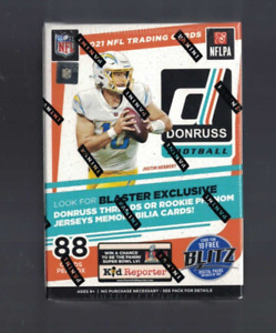 New Listing2021 Panini Donruss NFL Football Blaster Box : Brand New / Factory Sealed