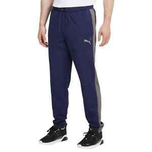 Puma Men's Stretchlite Training Active Sweat Pants - Blue - XL