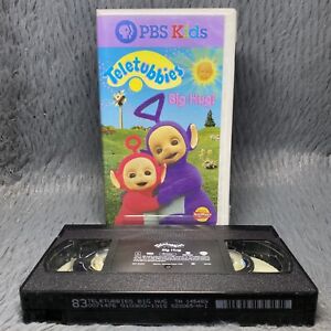 Teletubbies Big Hug VHS Tape 1999 PBS Kids Classic Vol 6 Kids Cartoon Show Film