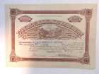 COLORADO CRIPPLE CREEK  BULLION  GOLD SILVER MINING STOCK CERTIFICATE 1899