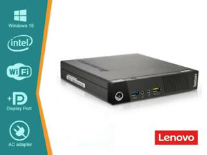 Lenovo ThinkPad M93p Tiny PC i7 4770S 8GB 1TB SSD Win10 MINI Desktop WIFI