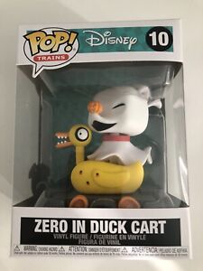Funko Pop Trains! Disney Nightmare Before Christmas Zero in Duck Cart NRFB