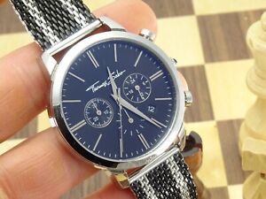 THOMAS SABO Rebel Spirit 42mm Men's Mesh Bracelet Chronograph Wristwatch