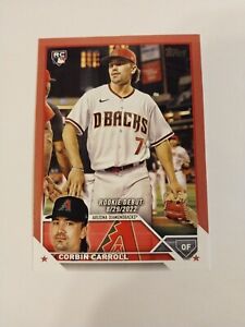 2023 Topps Update CORBIN CARROLL Mother’s Day Pink  /50 US244