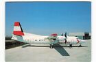 Postcard Airline AUSTRIAN AIR SERVICES Fokker 50 OE-LFB Skyliner No: 029 CC10.