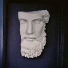 Poseidon Greek God Wall Object Bust Statue Sculpture  3d Wall Art Office Decor