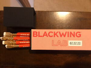 Blackwing Lab 02.22.22 Red Core Complete Box Dozen Pencils