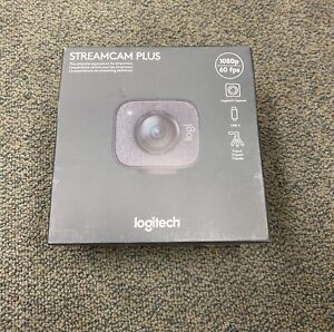 Logitech Streamcam Plus Webcam USB Wired Stream Cam - Graphite